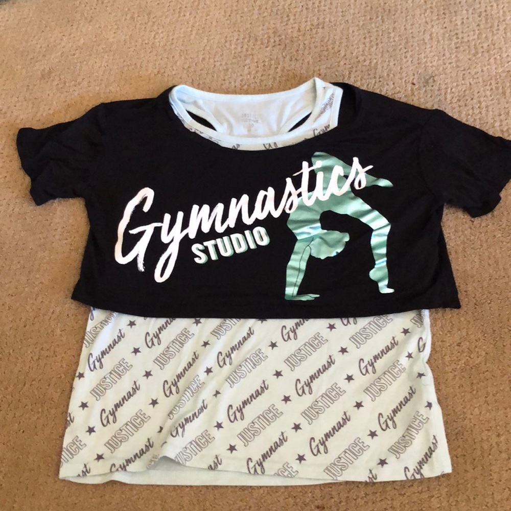 Justice Gymnastics studio 2 piece set